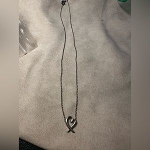 Tiffany small heart necklace